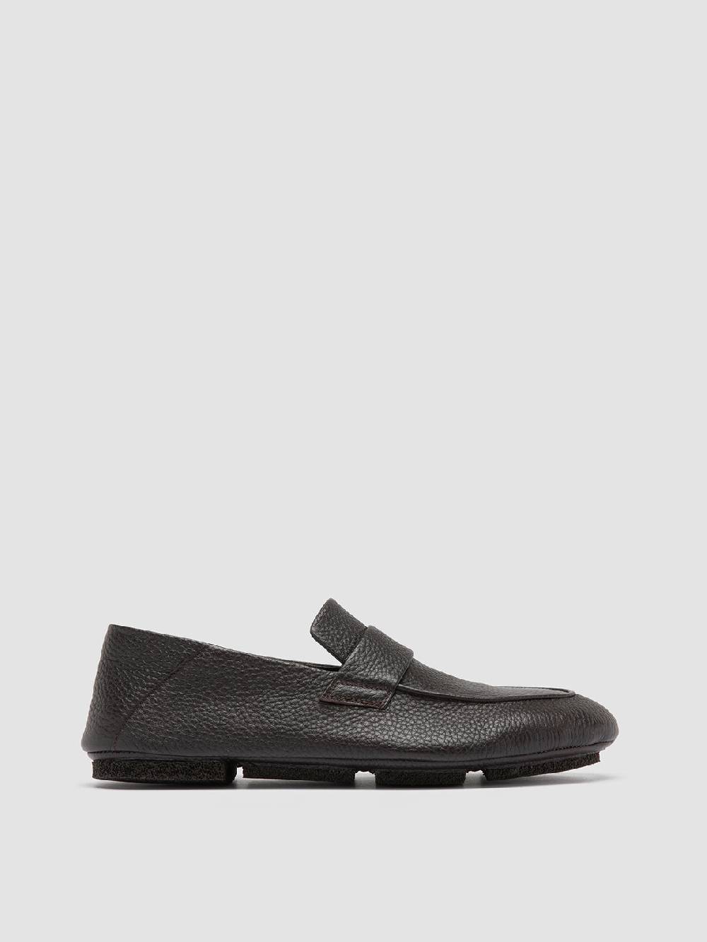 Officine Creative C-SIDE 001 Mocassini in Pelle Scamosciata Grigia