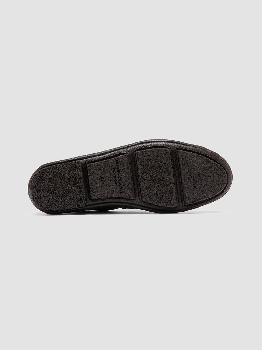 Officine Creative C-SIDE 001 Mocassini in Pelle Scamosciata Grigia Pezzi Unici