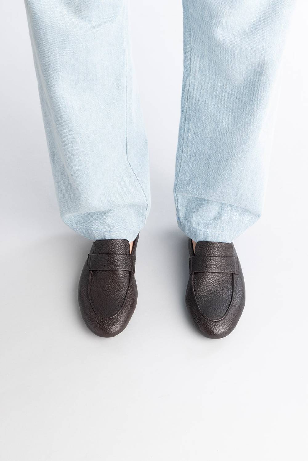 Officine Creative C-SIDE 001 Mocassini in Pelle Scamosciata Grigia Pezzi Unici