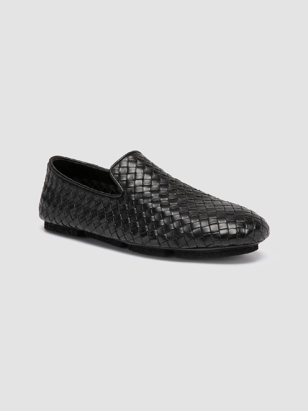 Officine Creative C-SIDE 002 Mocassini in Pelle Nera Qualità Garantita