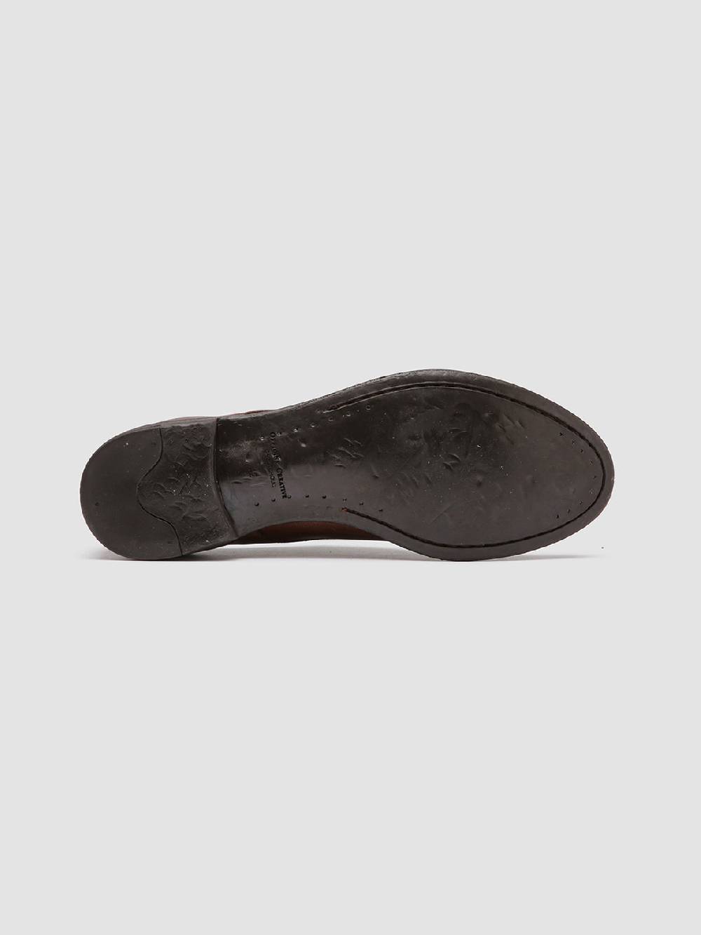 Officine Creative ARC 500 Derby in Pelle Marrone Fino Al -60%