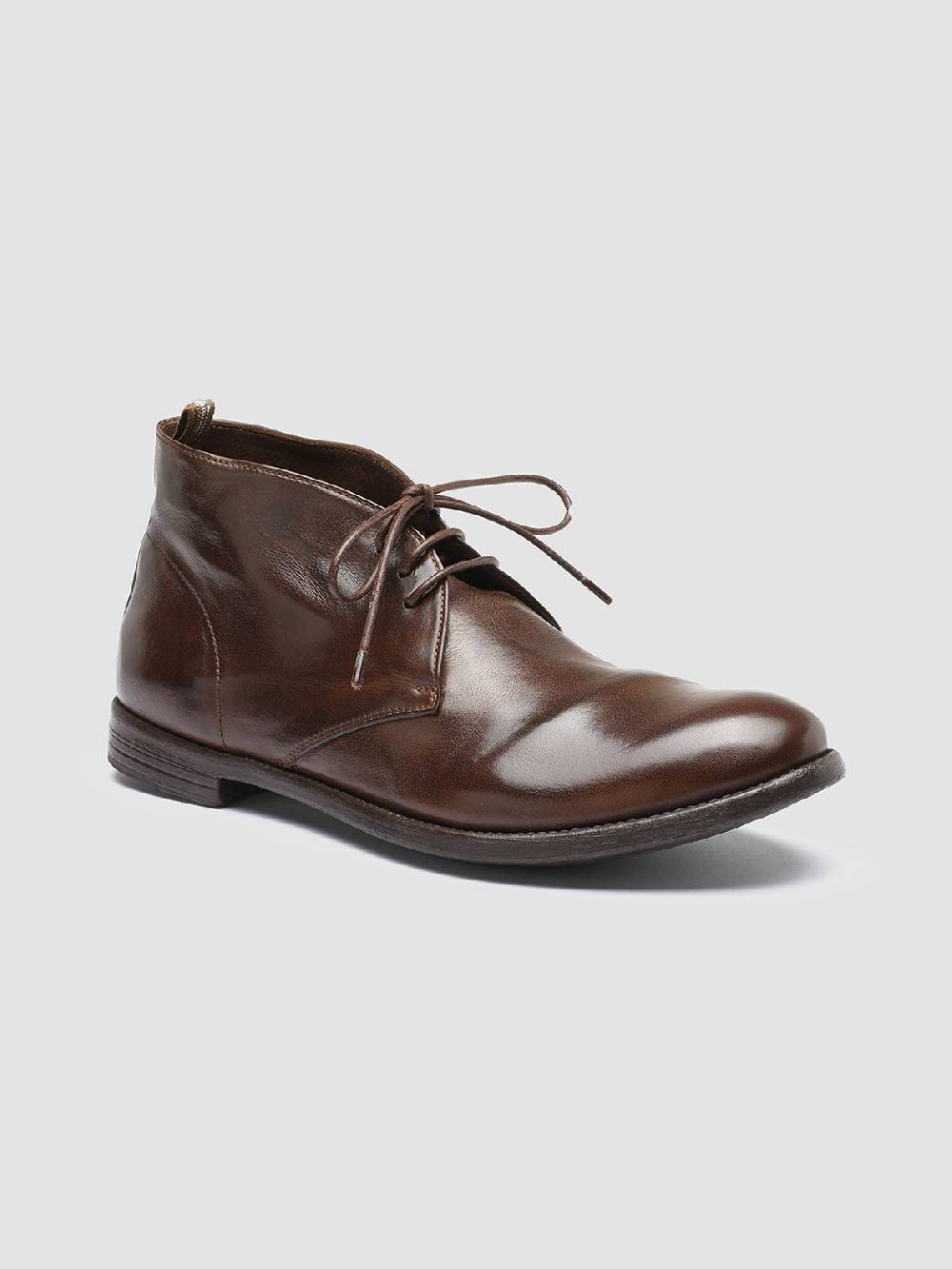 Officine Creative ARC 516 Stivali in Pelle Marrone Shopping Online
