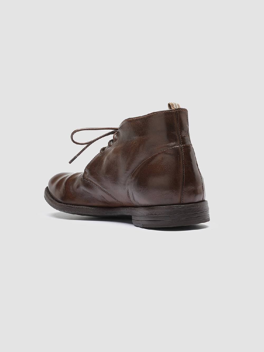 Officine Creative ARC 516 Stivali in Pelle Marrone Shopping Online