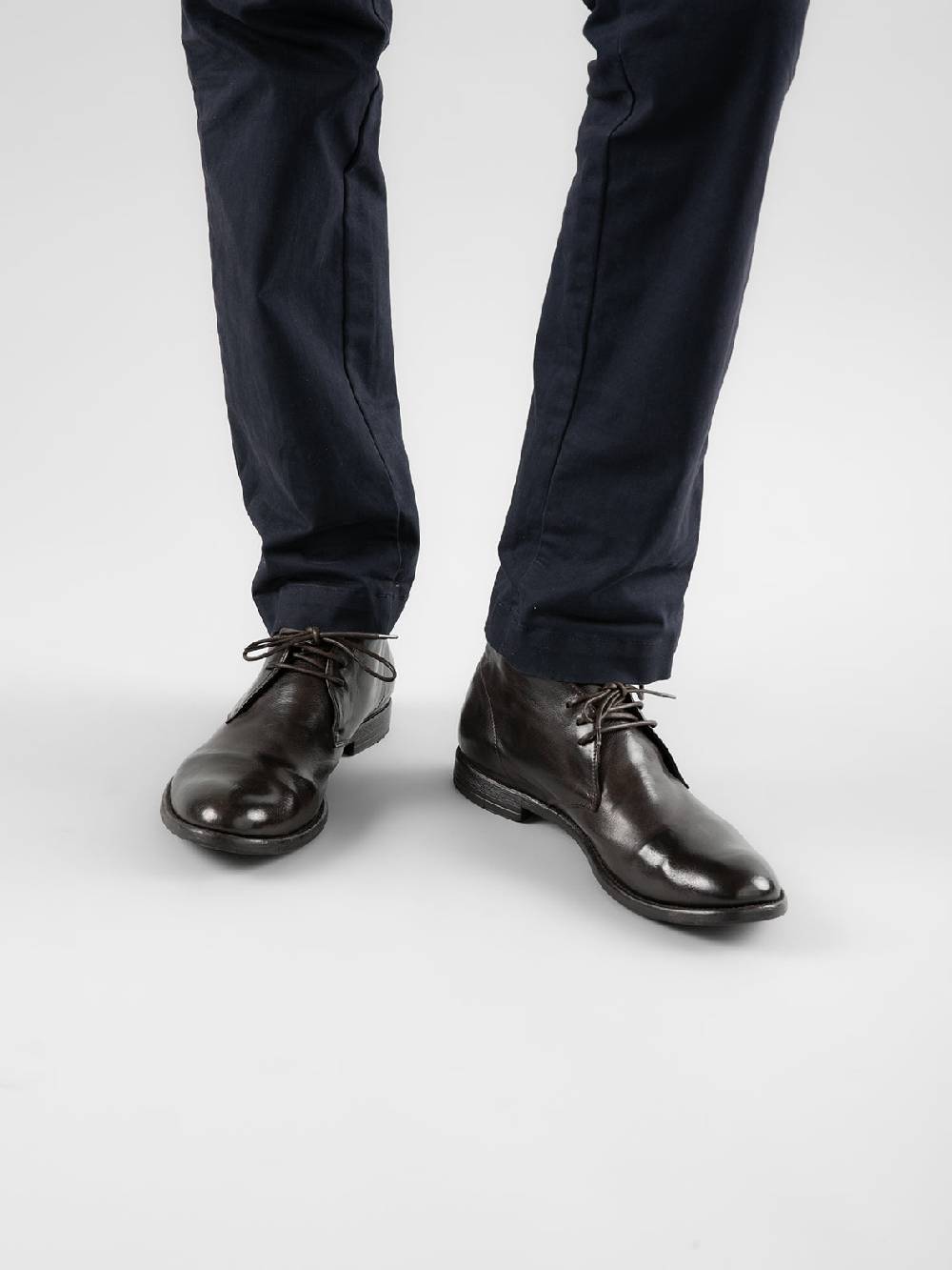 Officine Creative ARC 516 Stivali in Pelle Marrone Affare Del Giorno