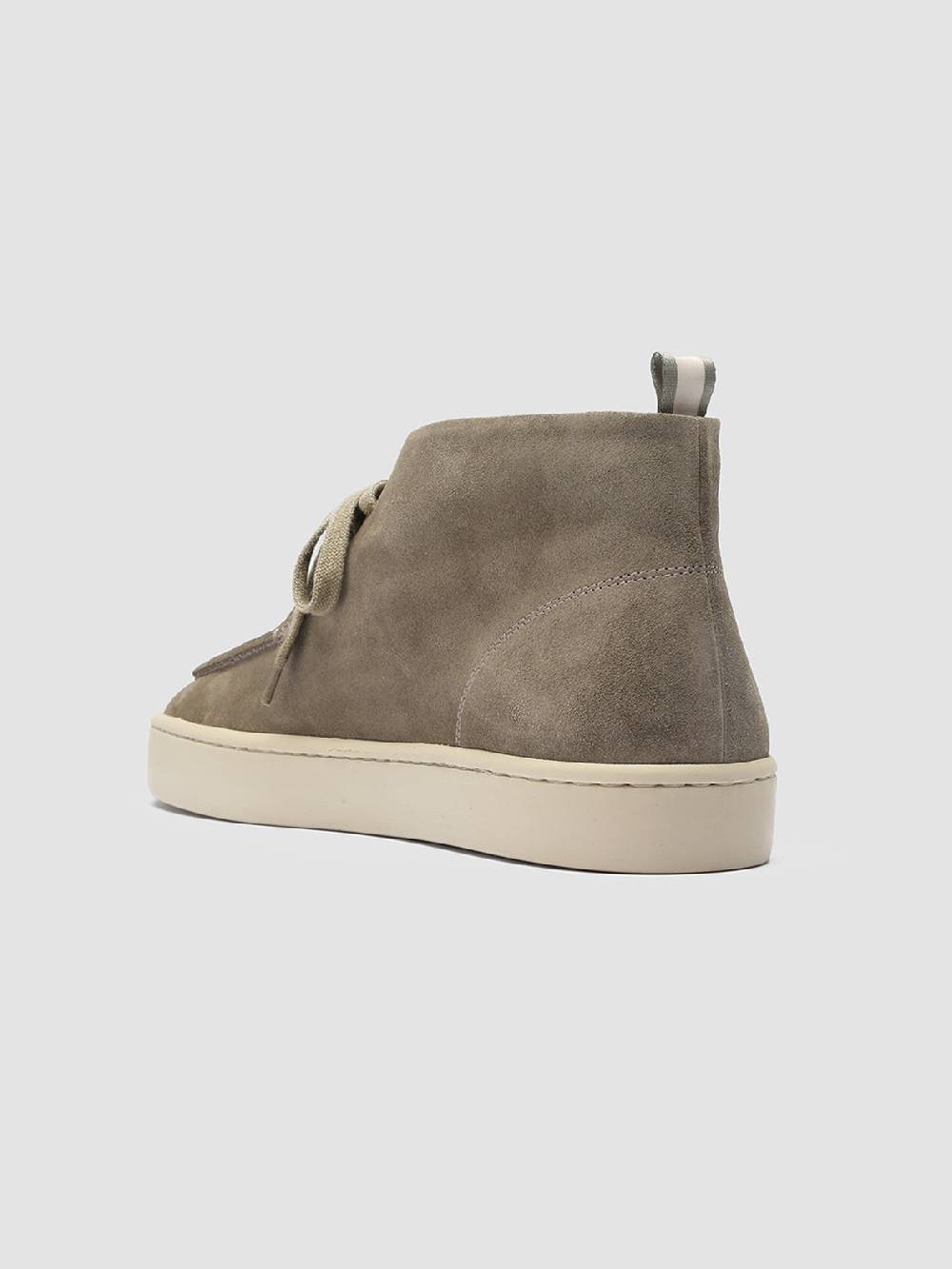 Officine Creative BUG 002 Stivali Chukka in Pelle Scamosciata Verde Prezzo Ridotto