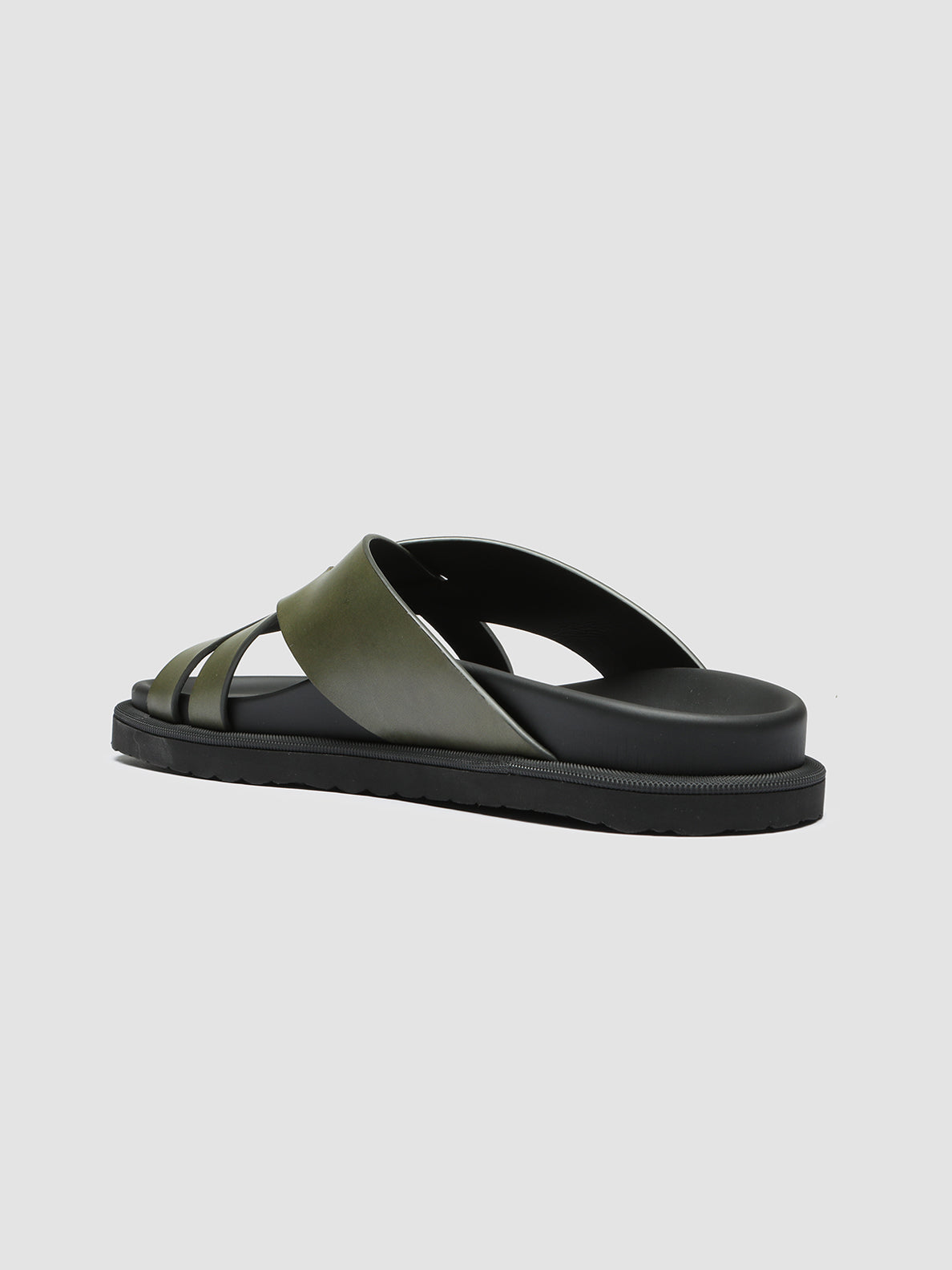 Officine Creative CHARRAT 003 Sandali in Pelle Verde Novità