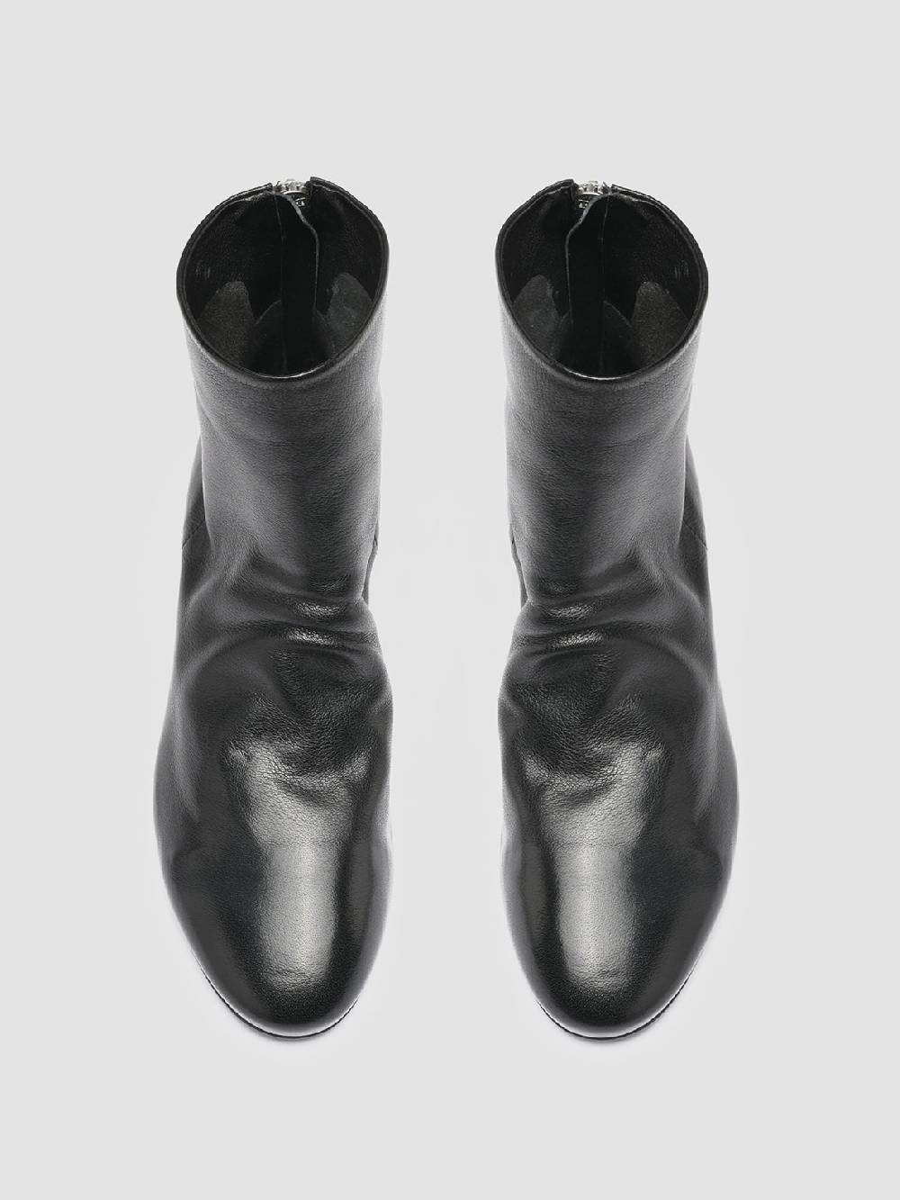 Officine Creative BONNIE 001 Stivaletti in Pelle Nera Sconto