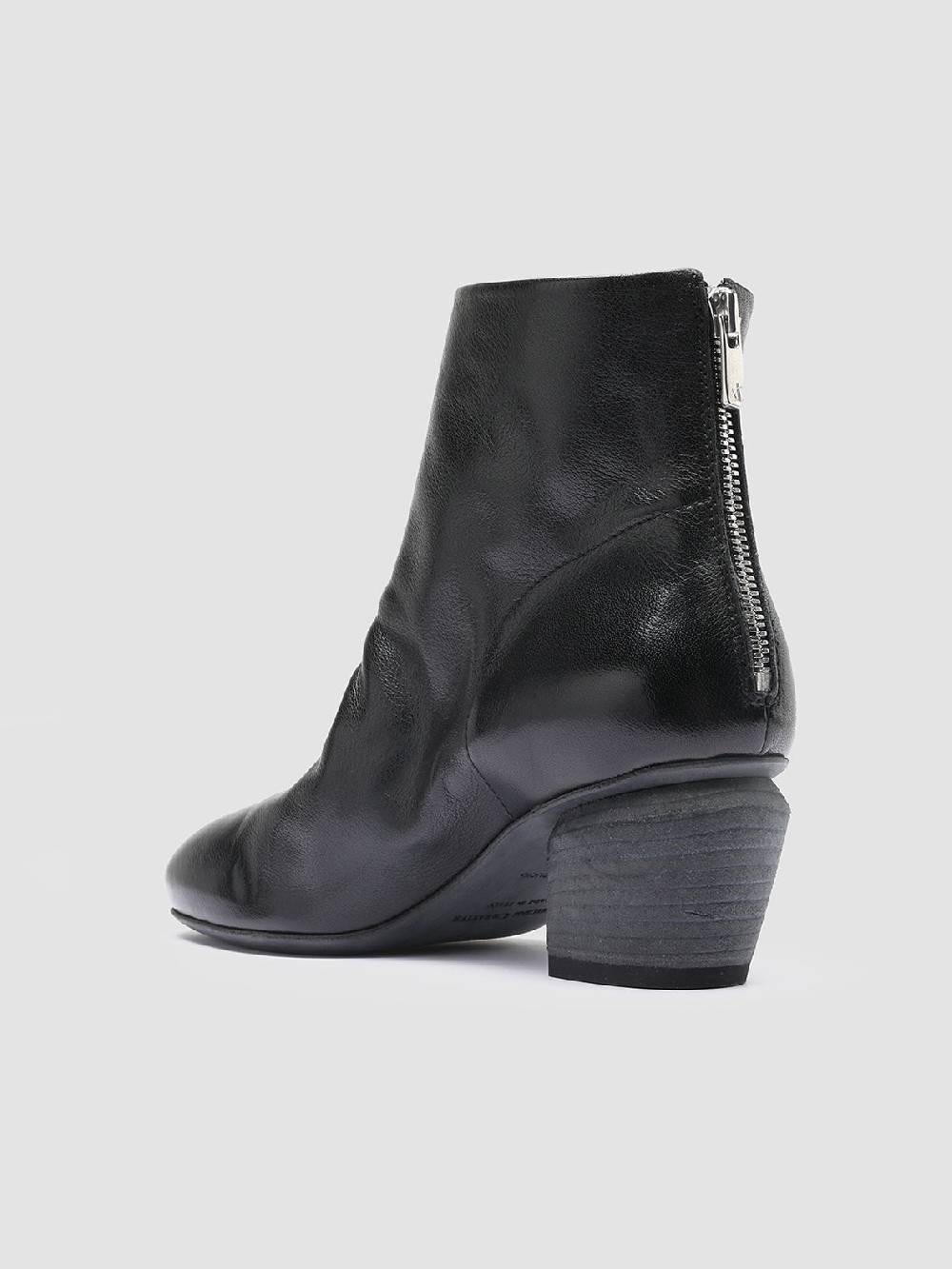 Officine Creative BONNIE 001 Stivaletti in Pelle Nera Sconto