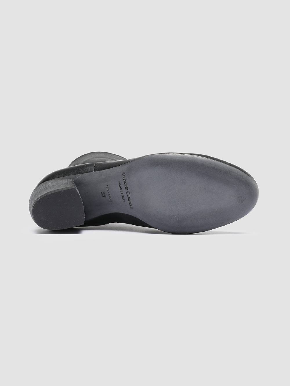 Officine Creative BONNIE 001 Stivaletti in Pelle Nera Sconto