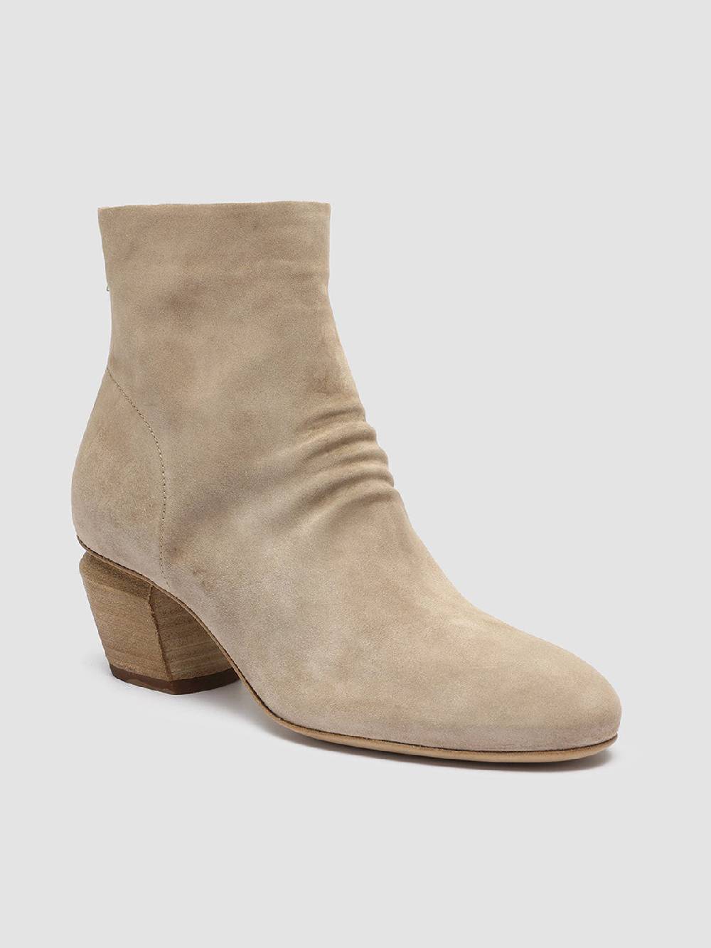 Officine Creative BONNIE 001 Stivaletti in Pelle Scamosciata Marrone Offerta