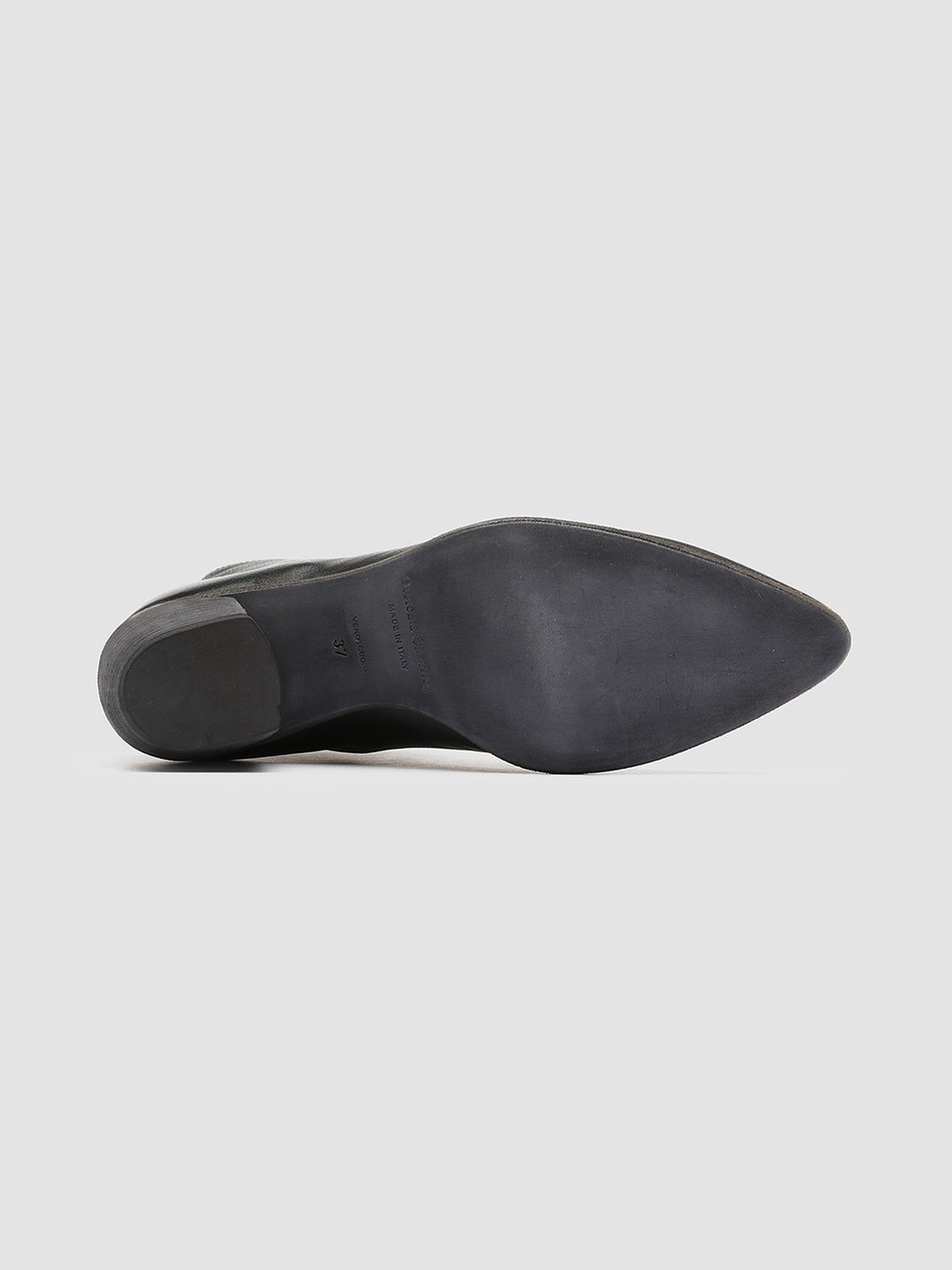 Officine Creative SEVERINE 008 Stivaletti in Pelle Nera con Zip In Vendita
