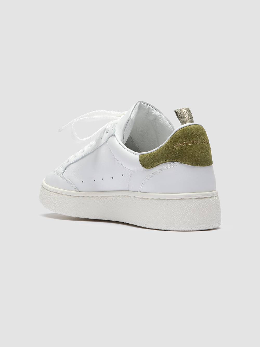 Officine Creative MOWER 109 Sneakers in Pelle Bianca Saldi