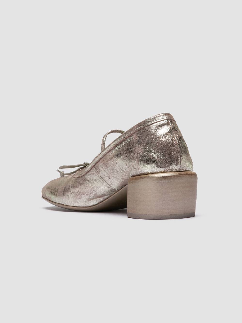 Officine Creative FLORE 001 Ballerine in Pelle Metallizzata Vendita Calda
