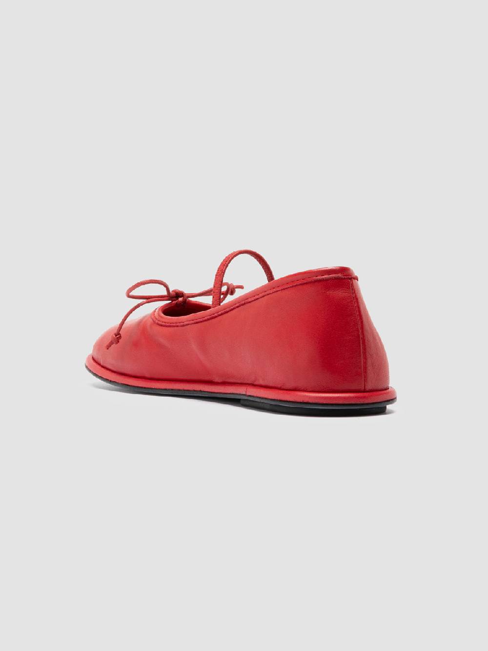 Officine Creative FONTAYNE 001 Ballerine in Pelle Rossa Saldi Di Fabbrica