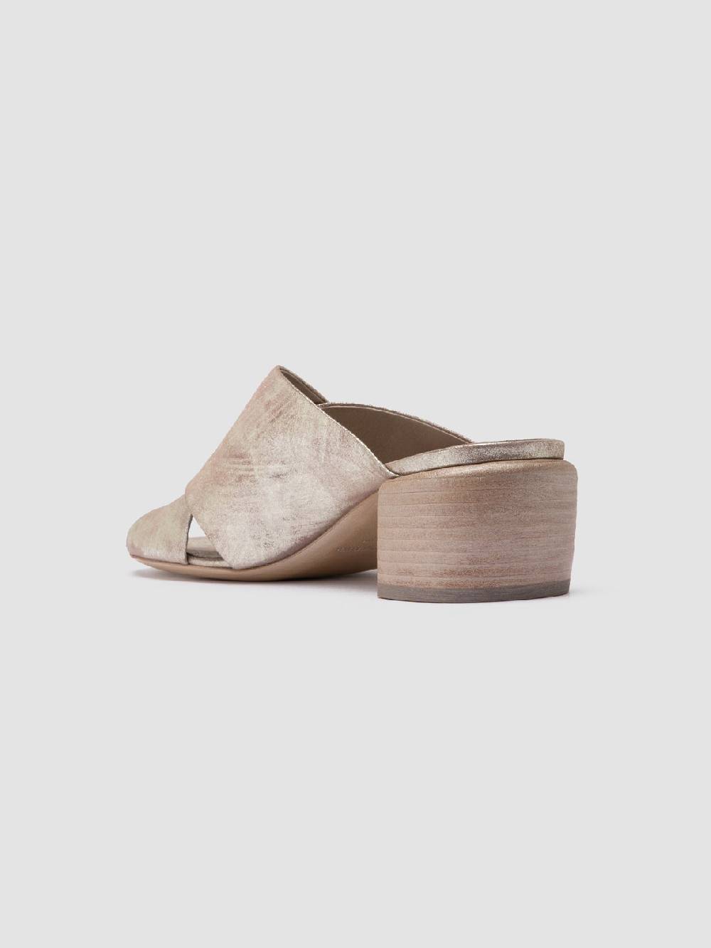 Officine Creative HADRY 007 Sandali Slide in Pelle Tortora Negozio