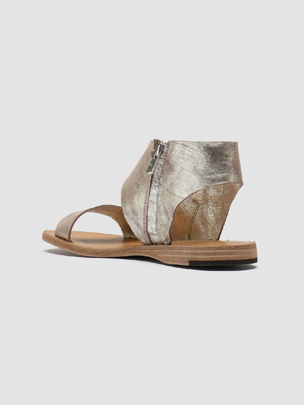 Officine Creative ITACA 039 Sandali in Pelle Tortora In Saldo