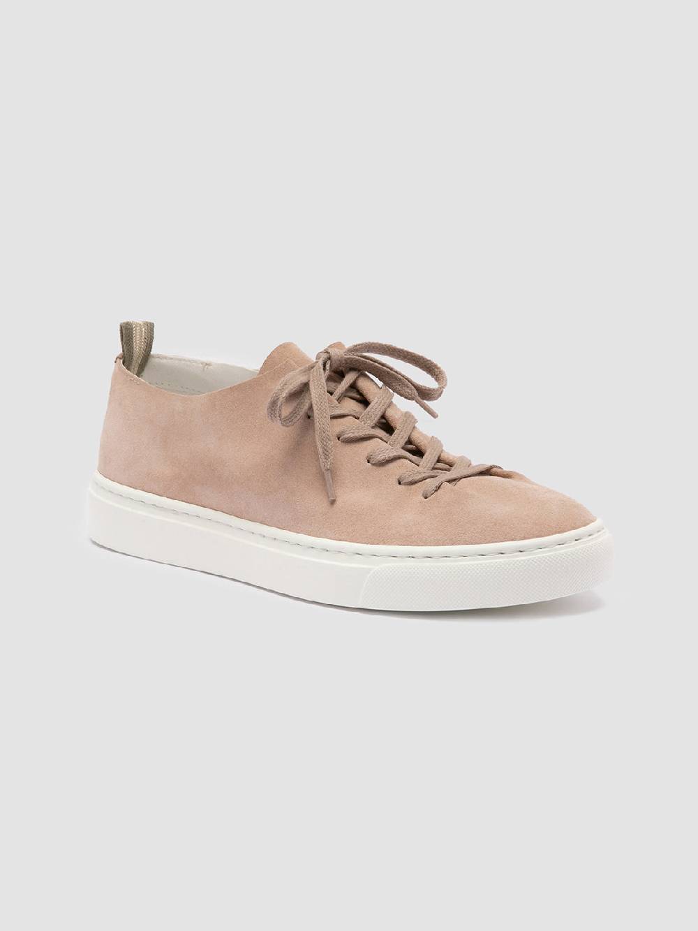 Officine Creative LEGGERA 100 Sneakers Basse in Pelle Scamosciata Rosa Italia