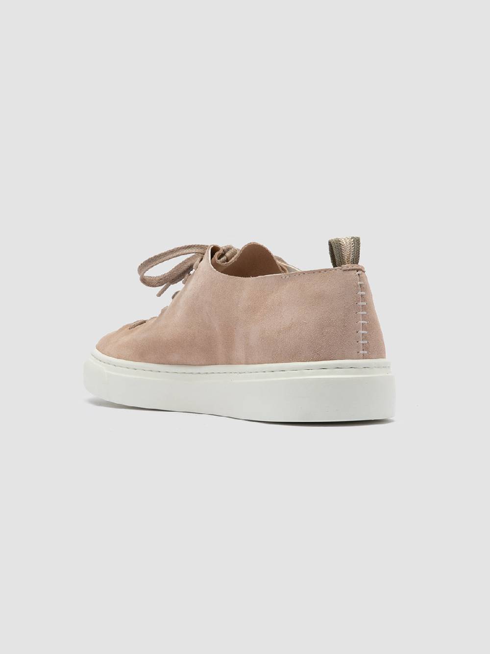 Officine Creative LEGGERA 100 Sneakers Basse in Pelle Scamosciata Rosa Italia