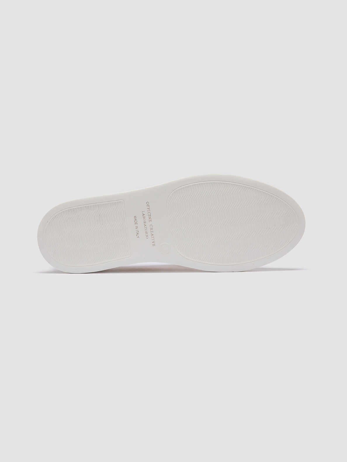 Officine Creative LEGGERA 100 White Leather Low Top Sneakers In Linea