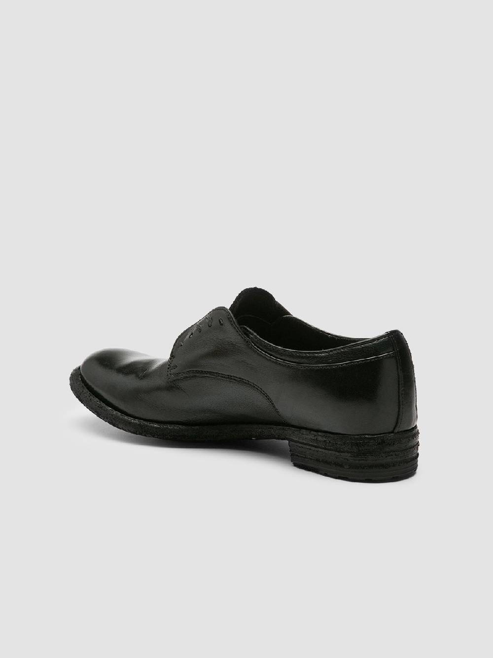 Officine Creative LEXIKON 012 Derby in Pelle Nera Nuovo
