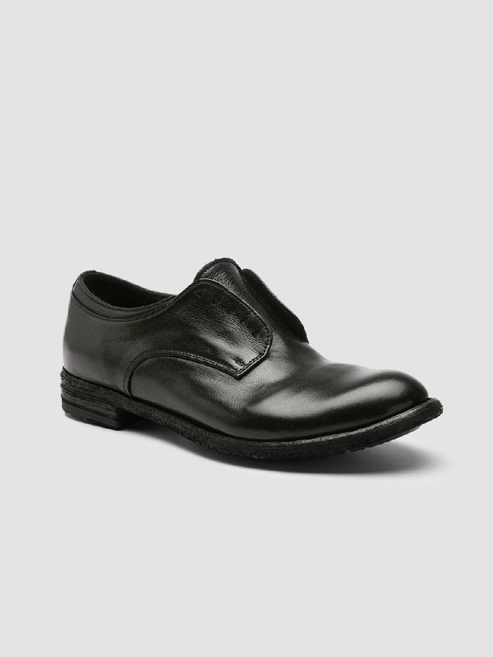 Officine Creative LEXIKON 012 Derby in Pelle Nera Nuovo