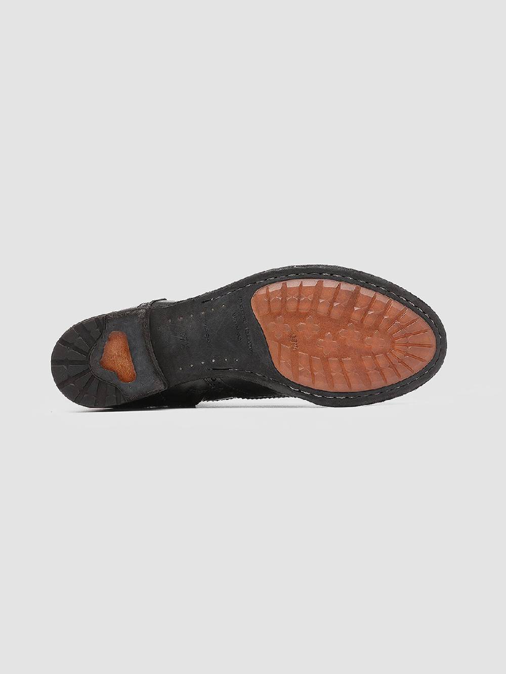 Officine Creative LEXIKON 131 Stivaletti in Pelle Nera Negozi Online