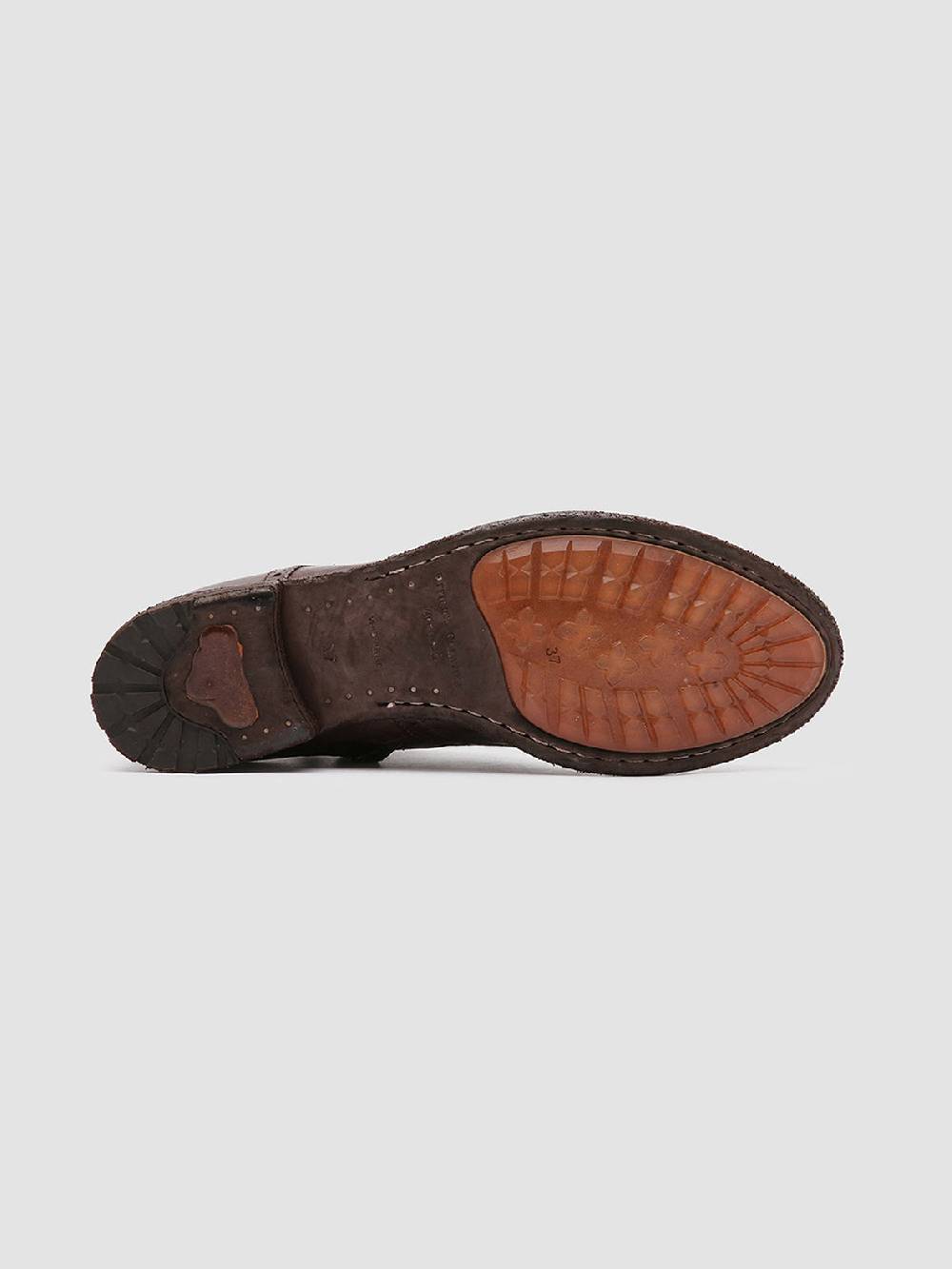 Officine Creative LEXIKON 131 Stivaletti in Pelle Marrone Consegna Veloce