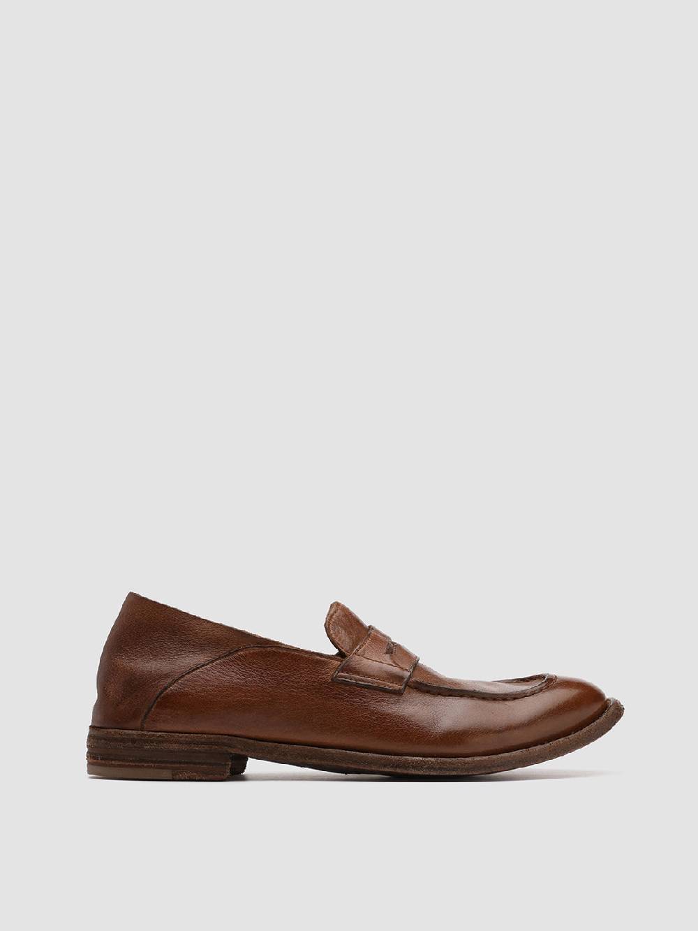 Officine Creative LEXIKON 516 Mocassini in Pelle Marrone Prezzo Ridotto