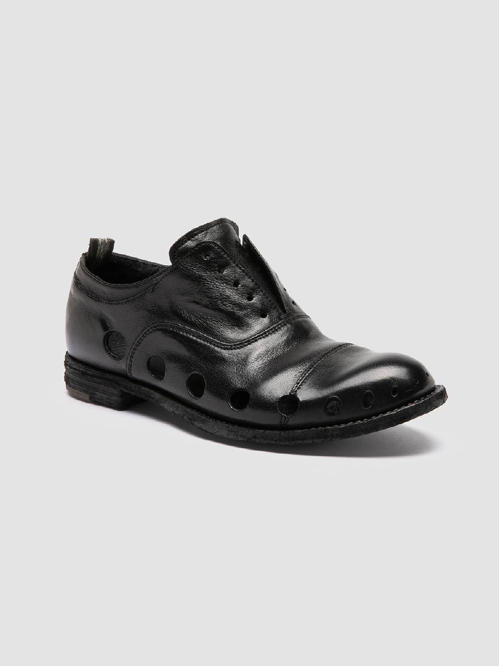 Officine Creative LEXIKON 546 Scarpe Oxford in Pelle Nera Outlet