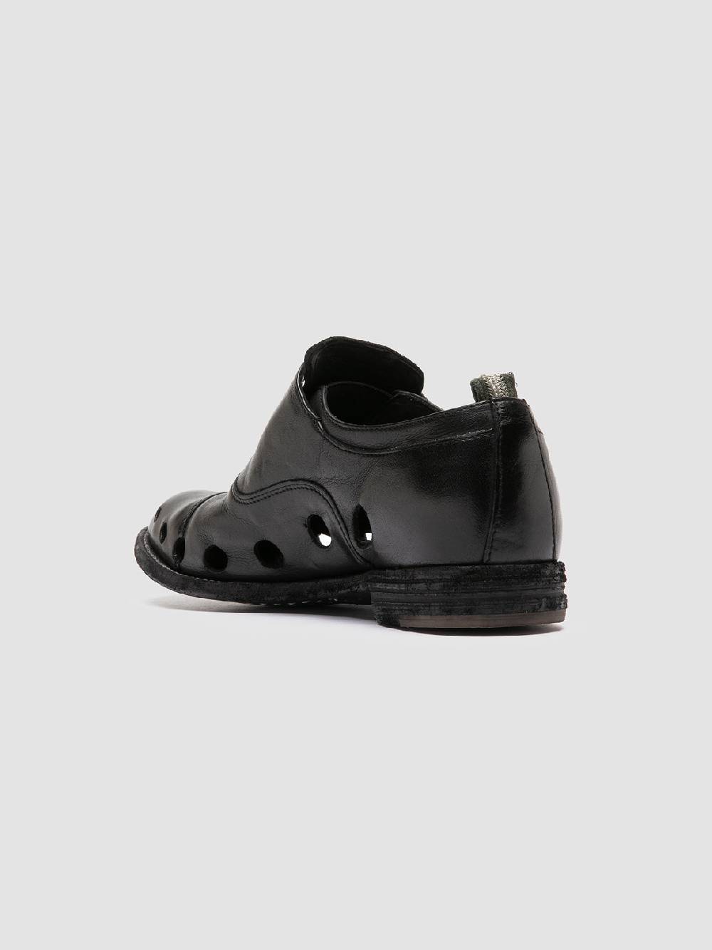 Officine Creative LEXIKON 546 Scarpe Oxford in Pelle Nera Outlet