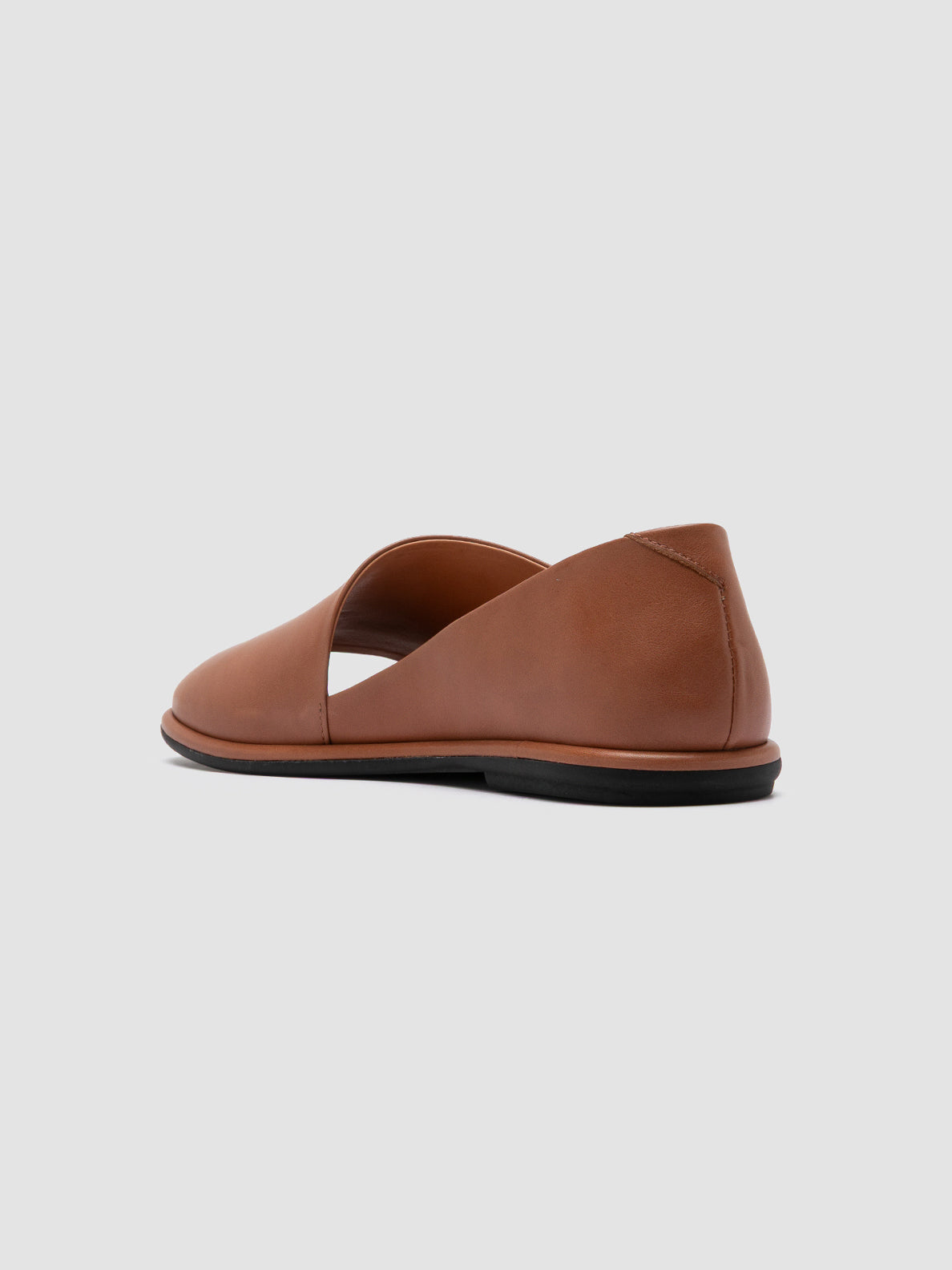 Officine Creative MIENNE 102 Scarpe Peep Toe in Pelle Marrone I Più Venduti