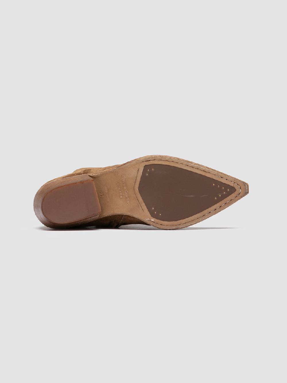 Officine Creative NOELIE DD 102 Stivali con Zip in Pelle Scamosciata Marrone 2025
