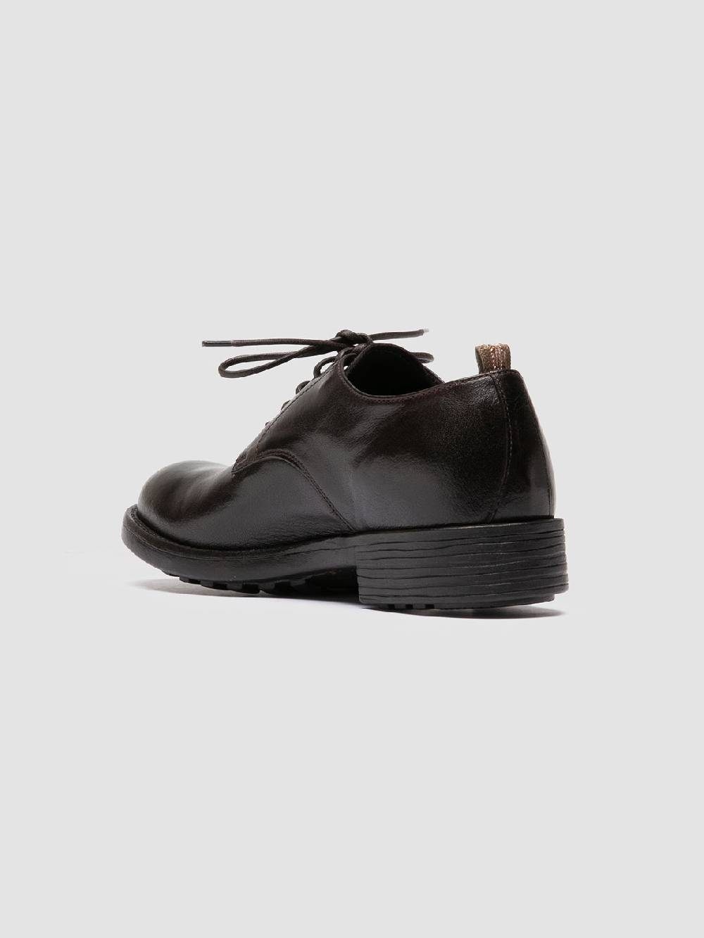 Officine Creative SERGEANT 101 Derby in Pelle Bordeaux Qualità