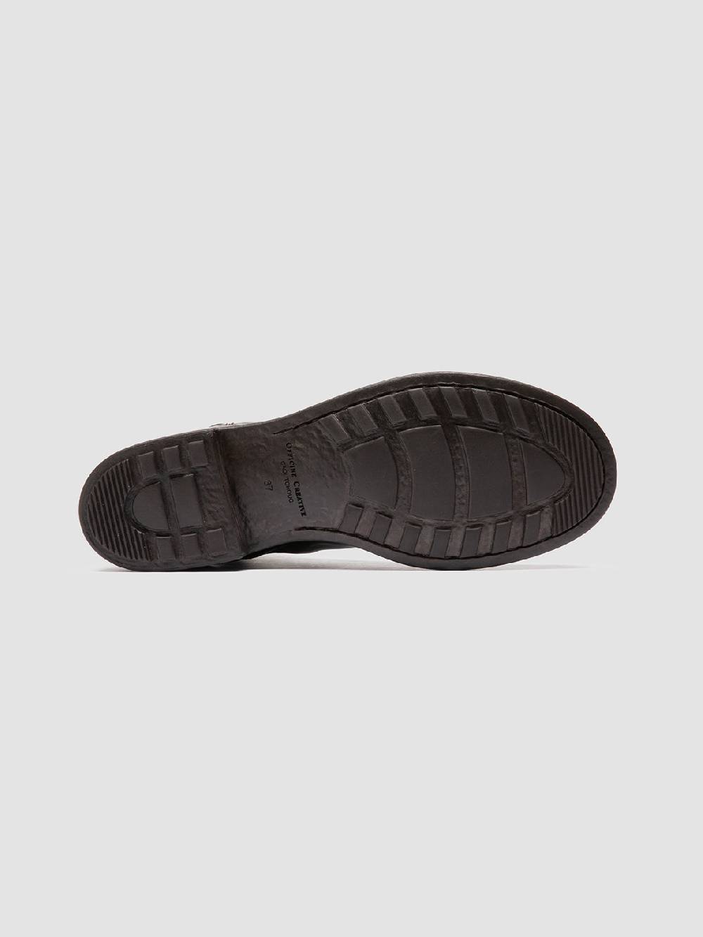 Officine Creative SERGEANT 102 Stivaletti Chelsea in Pelle Marrone Promozione