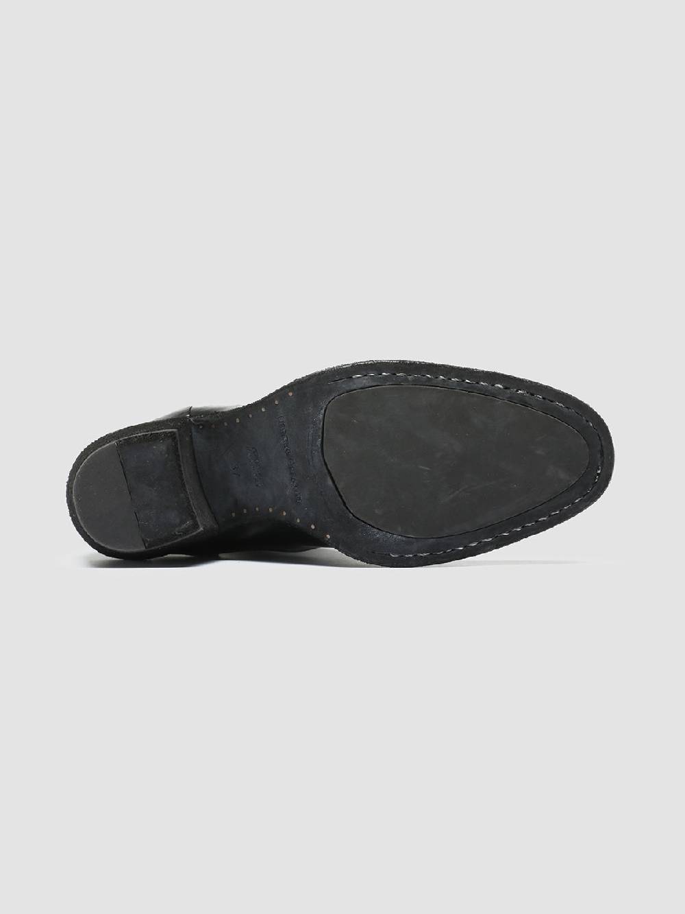 Officine Creative SYDNE 005 Stivali Zip in Pelle Nera Soddisfazione Garantita
