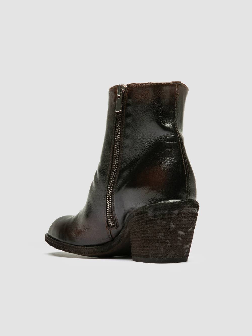 Officine Creative SYDNE 008 Brown Leather Boots Qualità Garantita