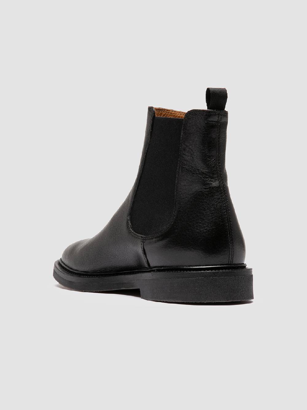 Officine Creative HOPKINS FLEXI 204 Stivaletti Chelsea in Pelle Nera Trasporto libero internazionale