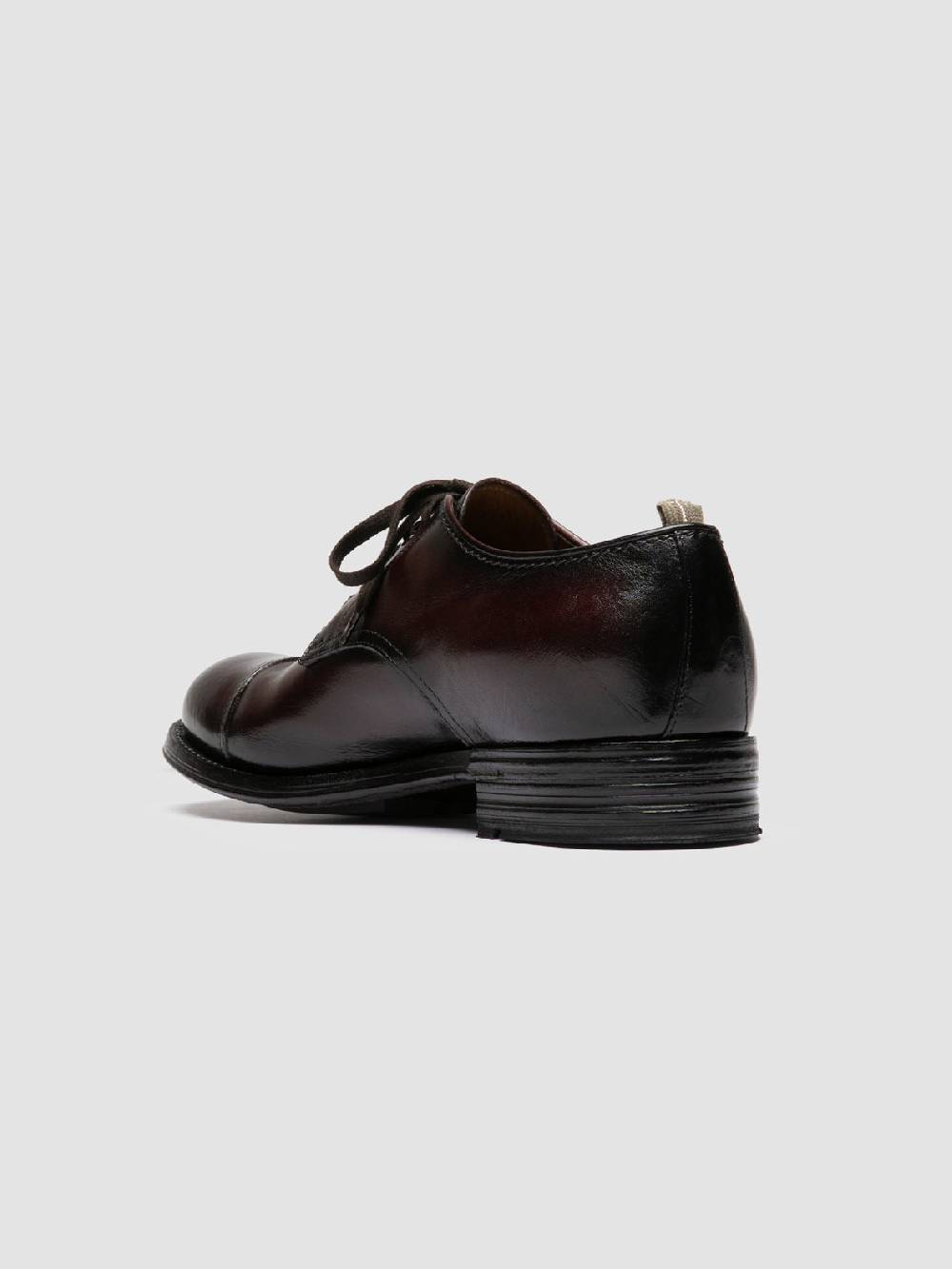 Officine Creative ADMIRAL 002 Derby in Pelle Bordeaux Fino Al -60%