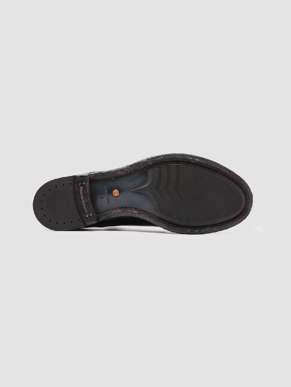 Officine Creative ANATOMIA 012 Derby in Pelle Nera Prezzo Ridotto