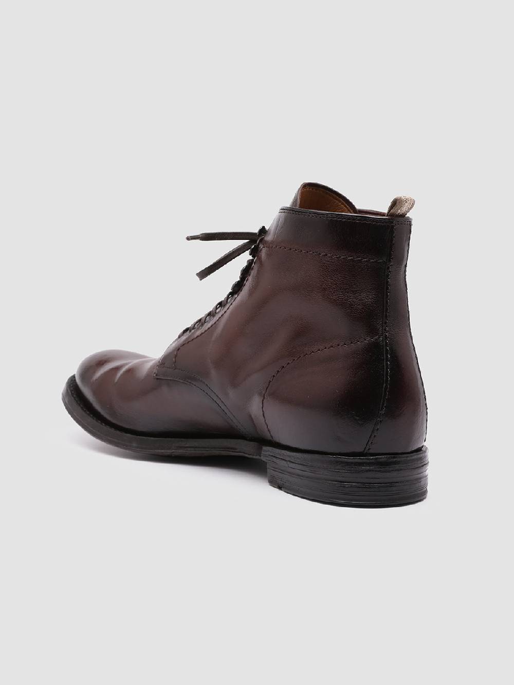 Officine Creative ANATOMIA 013 Stivaletti in Pelle Marrone Sconto