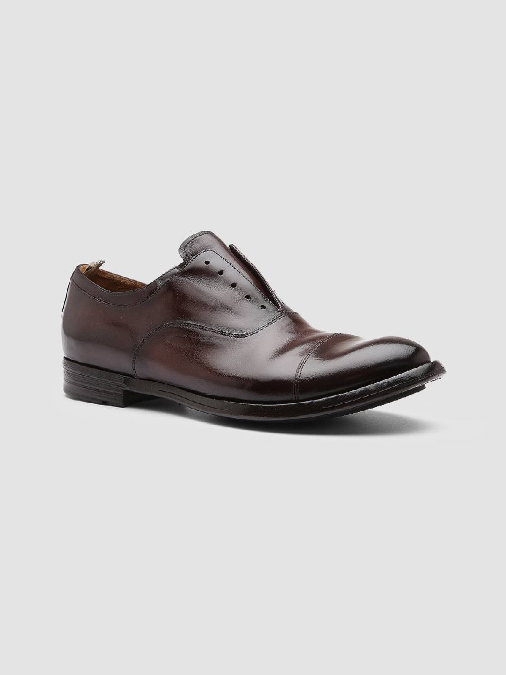 Officine Creative ANATOMIA 015 Oxford in Pelle Marrone Economico