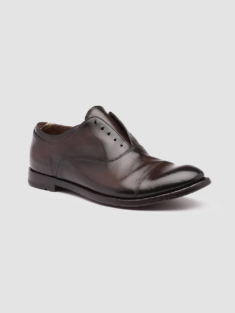 Officine Creative ANATOMIA 08 Oxford in Pelle Marrone Offerte