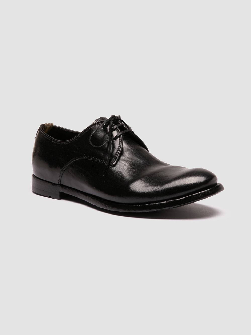 Officine Creative ANATOMIA 87 Scarpe Derby in Pelle Nera I Più Venduti