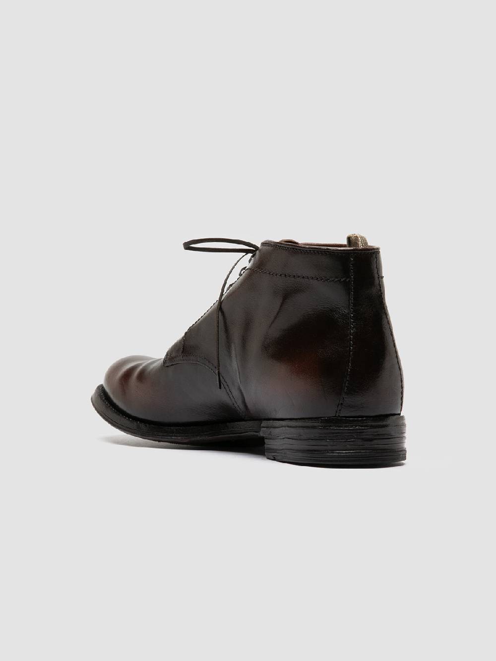 Officine Creative ANATOMIA 88 Stivali Chukka in Pelle Marrone In Saldo