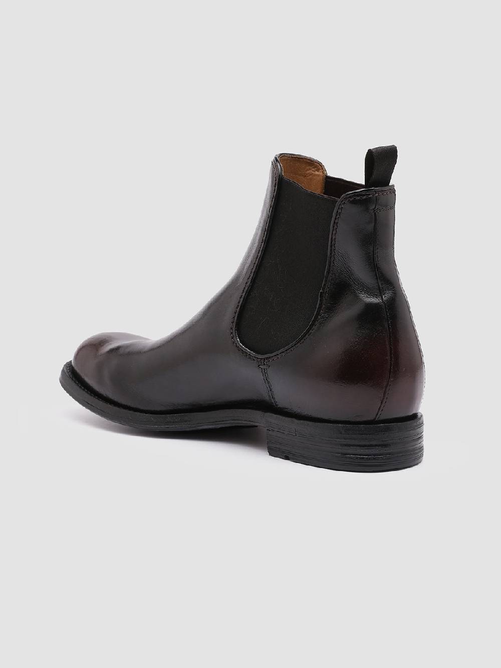 Officine Creative BALANCE 008 Stivaletti Chelsea in Pelle Nera Moda