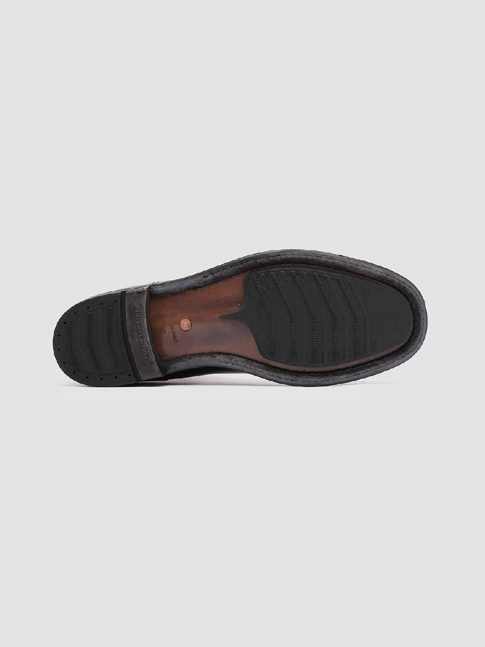 Officine Creative BALANCE 008 Stivaletti Chelsea in Pelle Nera Moda