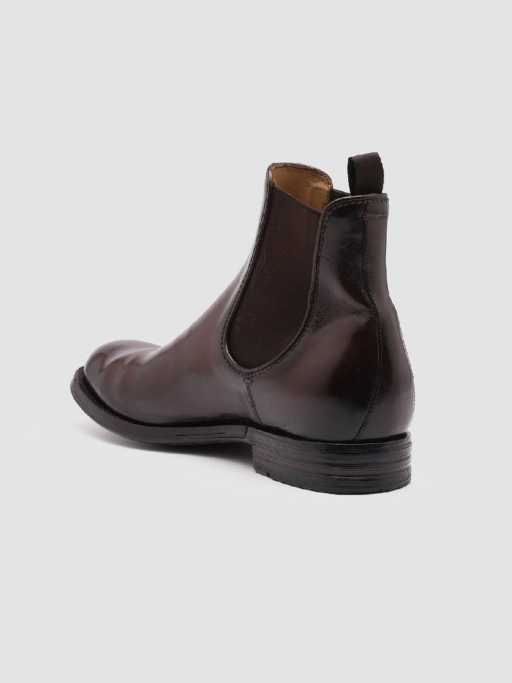 Officine Creative BALANCE 008 Stivaletti Chelsea in Pelle Marrone 2025