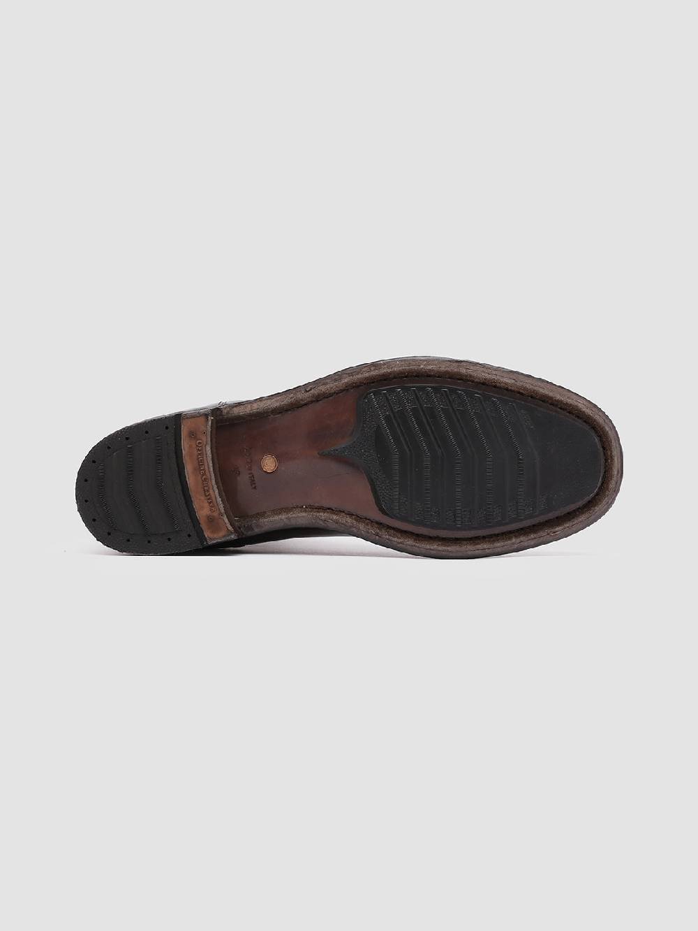 Officine Creative BALANCE 008 Stivaletti Chelsea in Pelle Marrone 2025