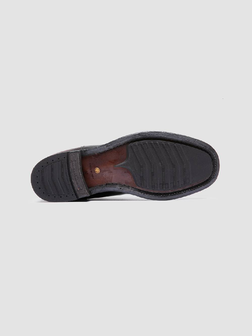 Officine Creative BALANCE 008 Brown Leather Chelsea Boots Italy