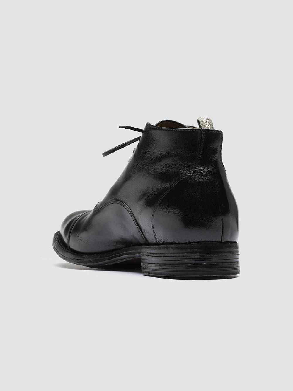 Officine Creative BALANCE 009 Stivaletti in Pelle Nera Italia